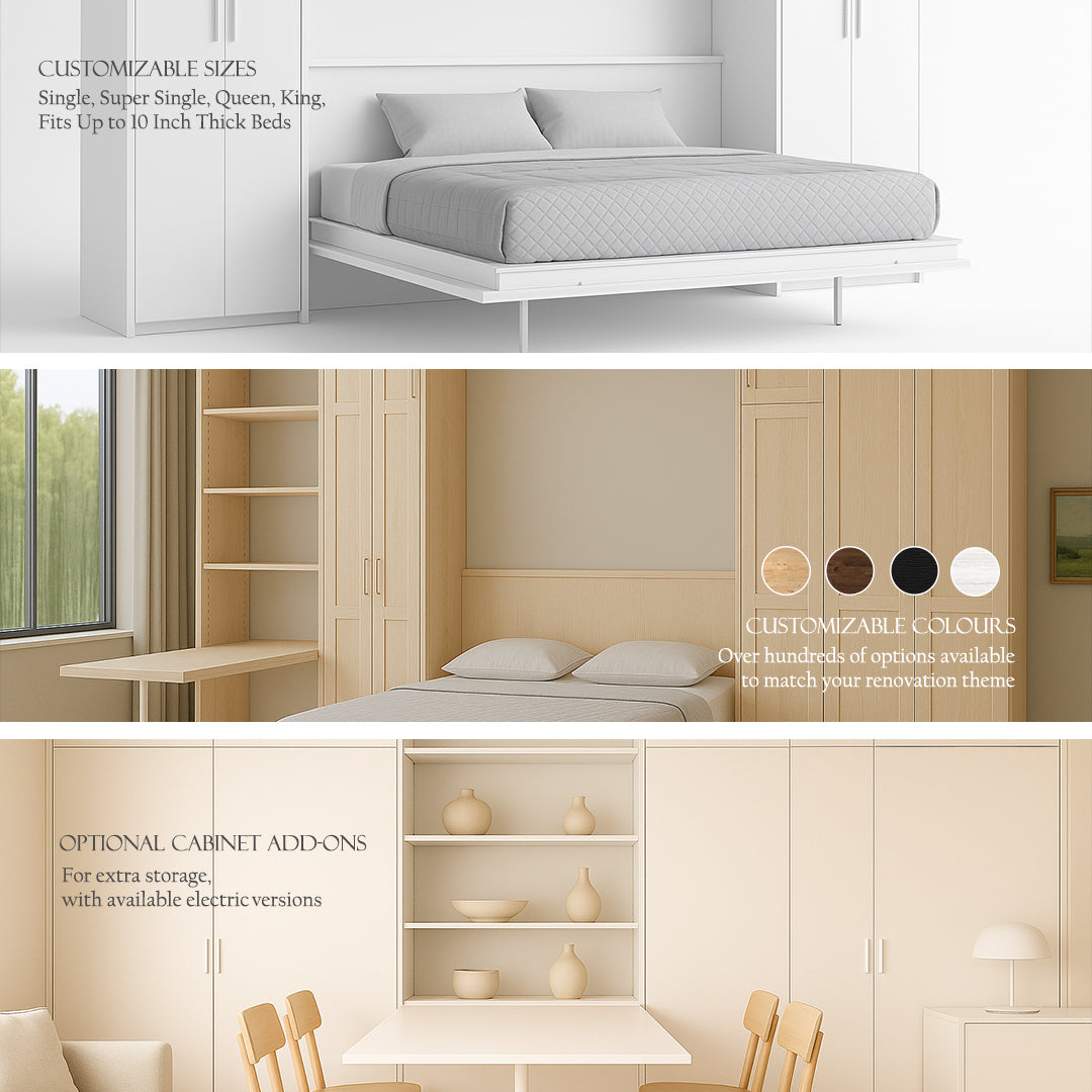Horizontal Wall Table
